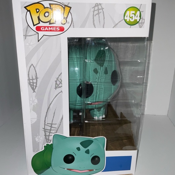 FUNKO POKÉMON BULBASAUR 10 IN JUMBO POP VAULTED NIB PRICE FIRM - Picture 9 of 11